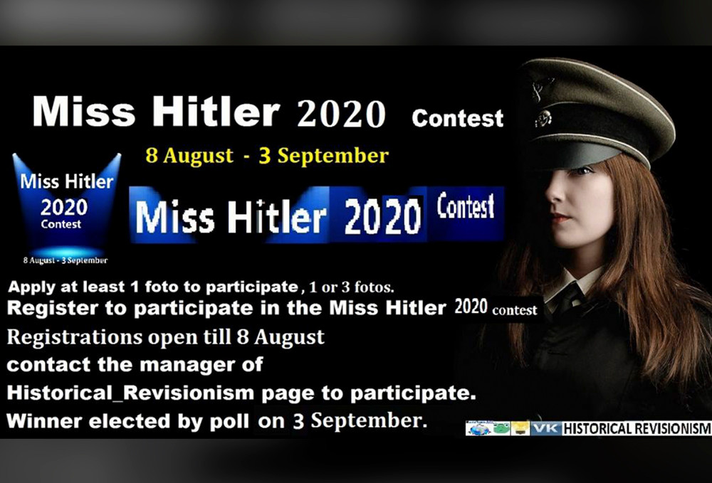 You are currently viewing Web-hosting company removes site hosting ‘Miss Hitler’ event