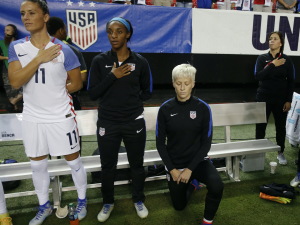 Read more about the article U.S. Soccer Lifts Ban On Kneeling During National Anthem