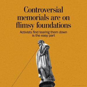 Read more about the article Controversial memorials are on flimsy foundations