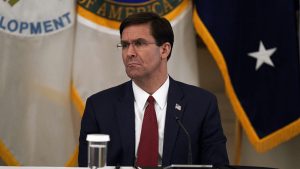 Read more about the article Esper, on thin ice with the White House, reverses decision on troop deployments