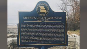 Read more about the article Kansas City memorial for black man lynched found vandalized, thrown off cliff