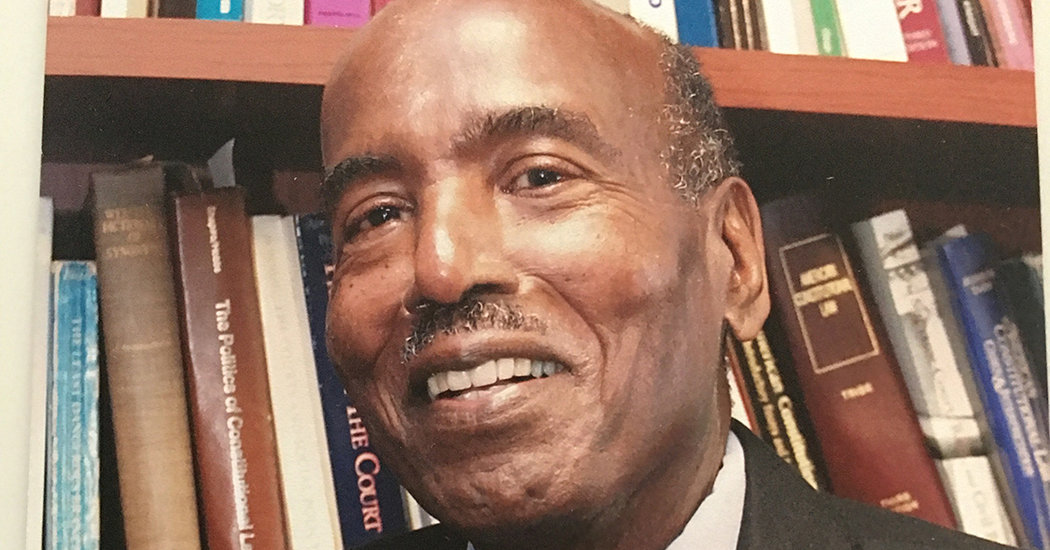 You are currently viewing Lucius Barker, Expert on Race in American Politics, Dies at 92