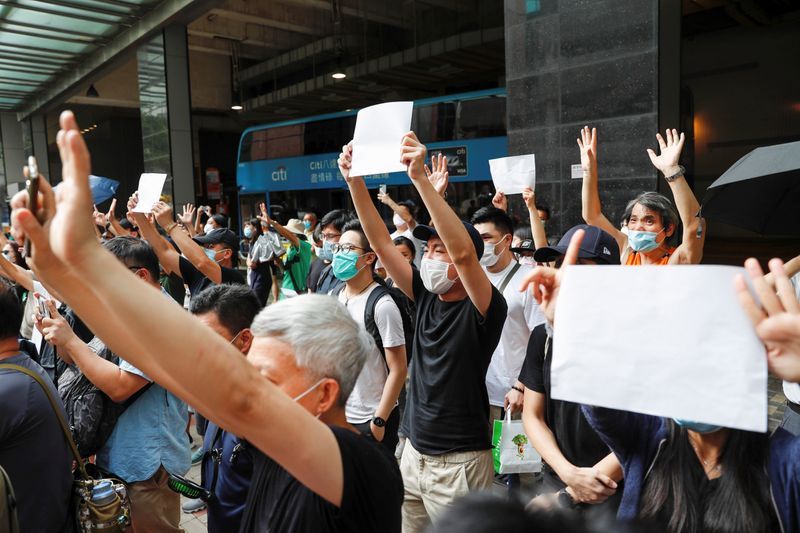 You are currently viewing U.N. ‘alarmed’ at arrests in Hong Kong under new law