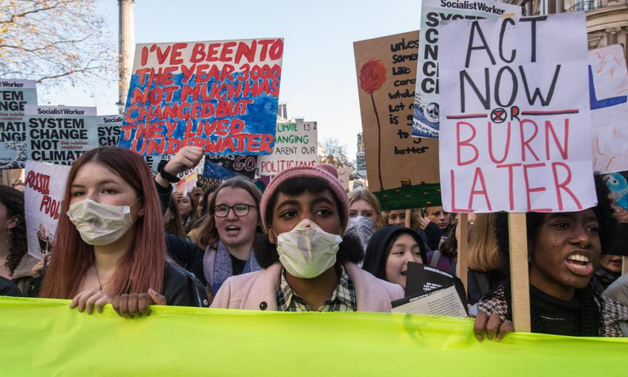 You are currently viewing ‘It was empowering’: teen BLM activists on learning the ropes at school climate strikes