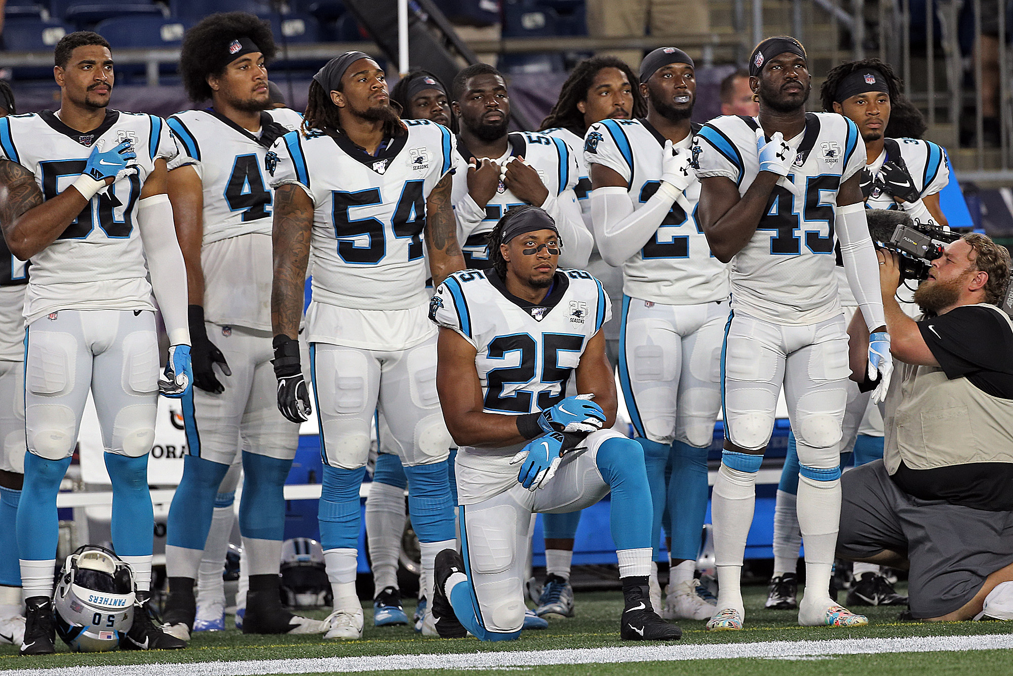 You are currently viewing Poll: Most Americans fine with players protesting, speaking out