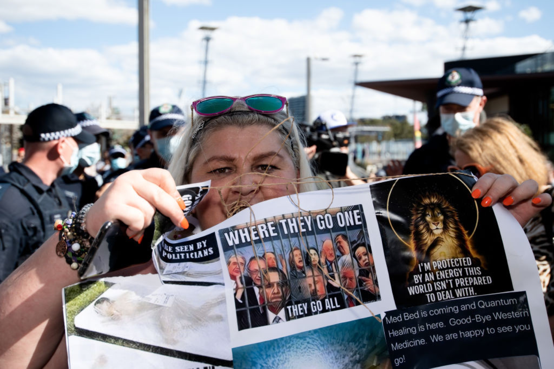 You are currently viewing The U.S. Exported QAnon to Australia and New Zealand. Now It’s Creeping Into COVID-19 Lockdown Protests