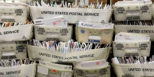 Read more about the article A former USPS worker has been charged with throwing out more than 100 absentee ballots and other mail in Kentucky
