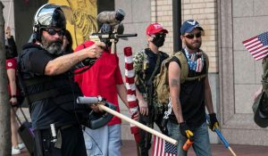 Read more about the article Are the Proud Boys Antisemitic? Your Primer on the Far-right Group Trump Told to ‘Stand Back and Stand By’