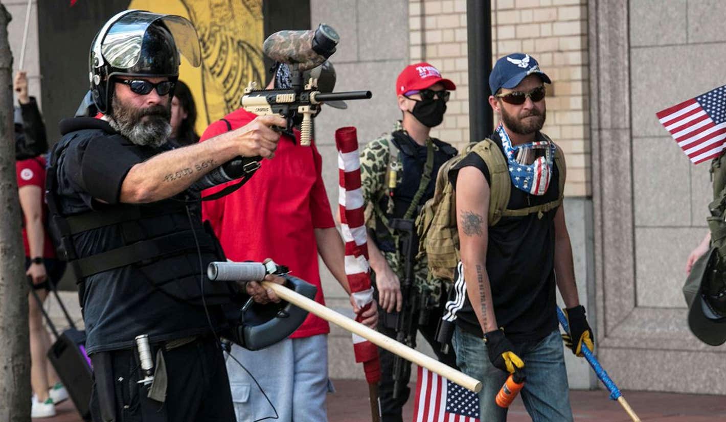 You are currently viewing Are the Proud Boys Antisemitic? Your Primer on the Far-right Group Trump Told to ‘Stand Back and Stand By’