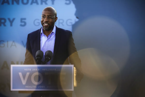 Read more about the article Democrat Raphael Warnock has won Georgia’s Senate special election runoff — and made history