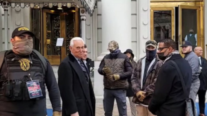Read more about the article Authorities arrest Oath Keeper seen with Roger Stone on morning of insurrection