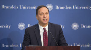 Read more about the article Brandeis president signs 5-year contract renewal after dispute with university’s board