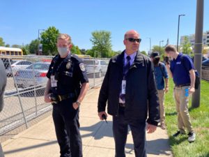 Read more about the article A Second Year Of Racial Justice Protests Outside The Kentucky Derby