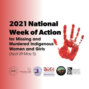 Read more about the article Missing and Murdered Indigenous Women and Girls Day 2021