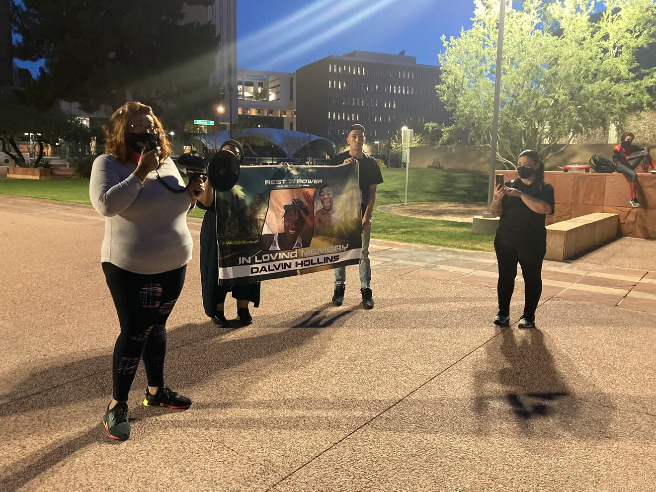 You are currently viewing Families of people killed by police, organizers hold protest against police brutality in Phoenix