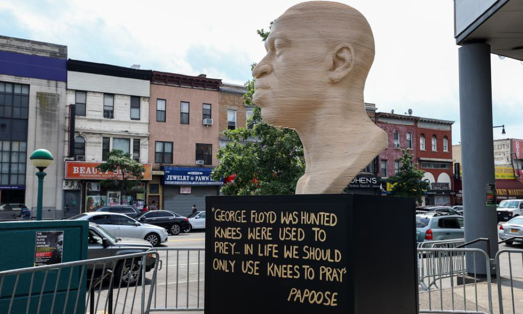 You are currently viewing George Floyd memorials vandalised in New York and New Jersey