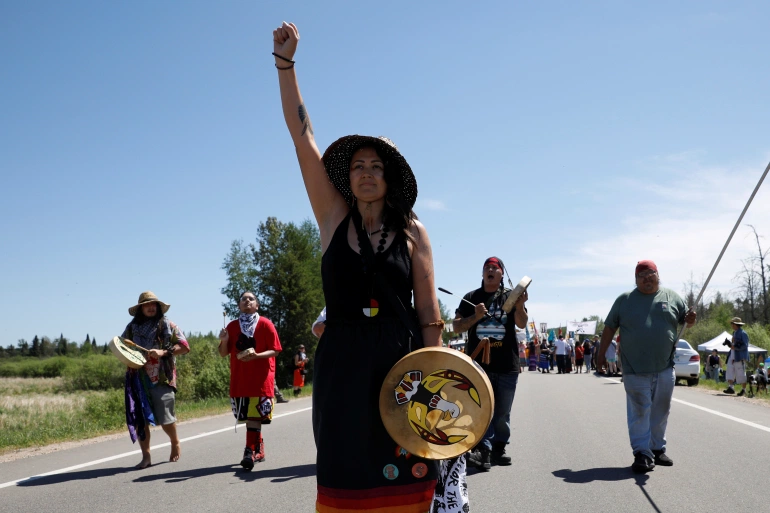 You are currently viewing Reclaiming the land’: Indigenous fight against Line 3 ramps up