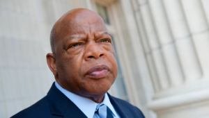Read more about the article ‘A beacon to the world’: One year after John Lewis’ death, Navy christens ship in his honor