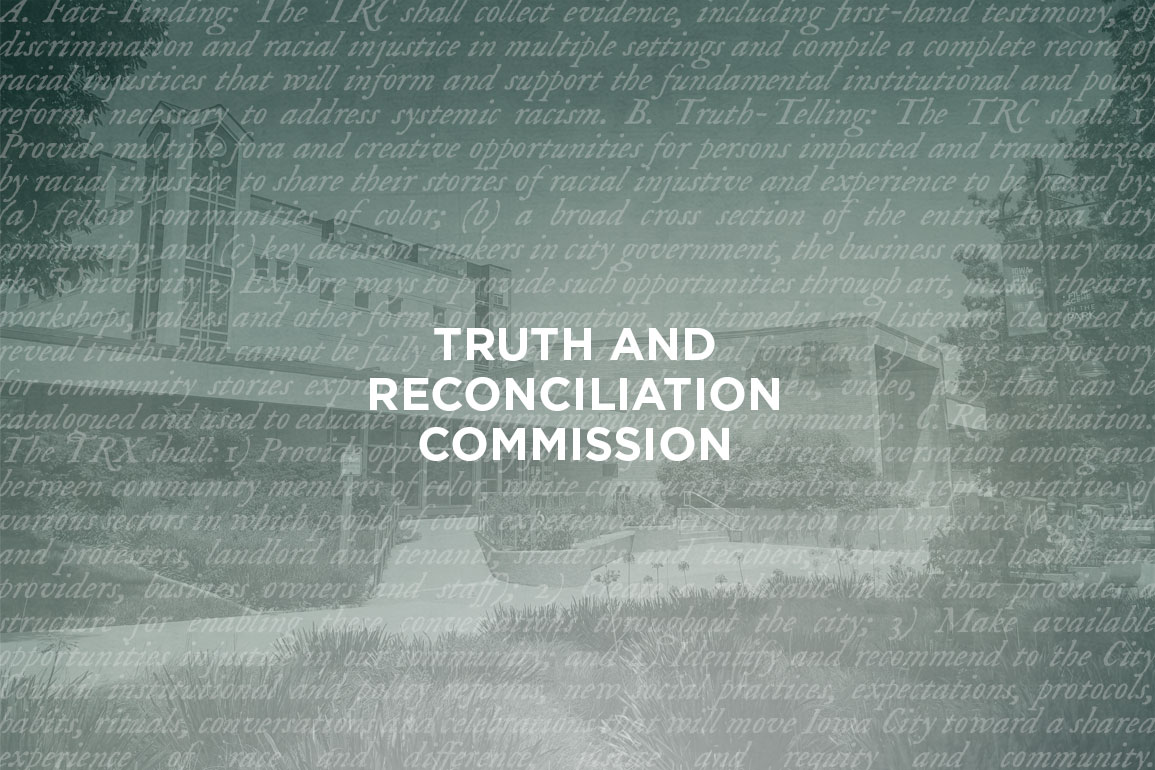 You are currently viewing Iowa City Truth and Reconciliation Commission works on moving forward after the city council’s rejection of their chosen facilitator