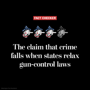 Read more about the article The claim that crime falls when states relax gun-control laws