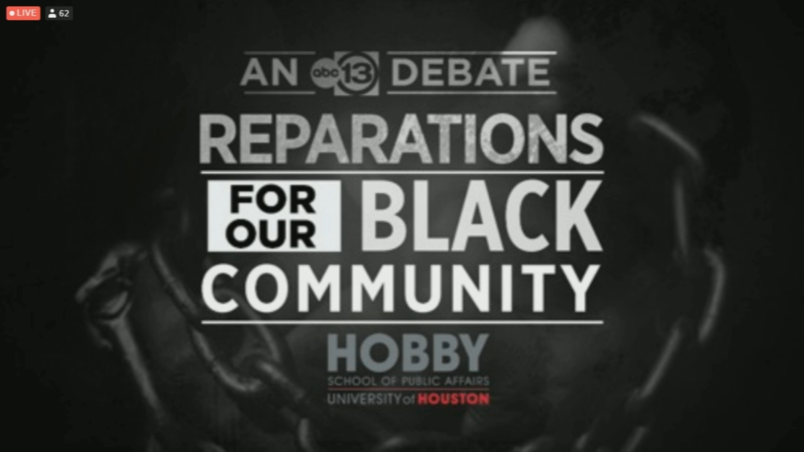 You are currently viewing National figures spar over Black reparations in ABC13-UH debate