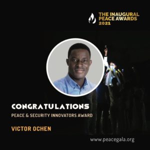 Read more about the article We are thrilled to report that our Advisory Council Member Victor Ochen will be receiving the Peace for Peace award
