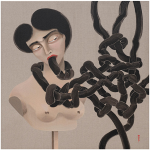 Read more about the article Hayv Kahraman: ‘I was brainwashed into thinking anything Euro-American-centric is the ideal’