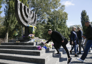 Read more about the article Israel condemns attack near Kyiv Holocaust memorial, doesn’t mention Russia