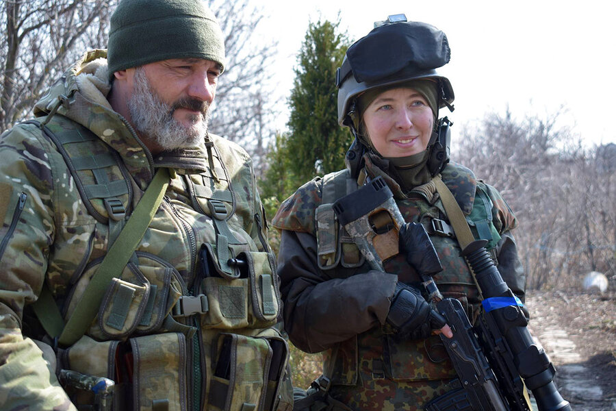 You are currently viewing ‘We want to keep Ukraine free.’ Why women rise in Ukraine army.