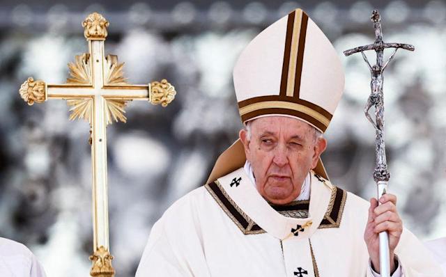 You are currently viewing On ‘Easter of war’, pope implicitly criticises Russia over Ukraine