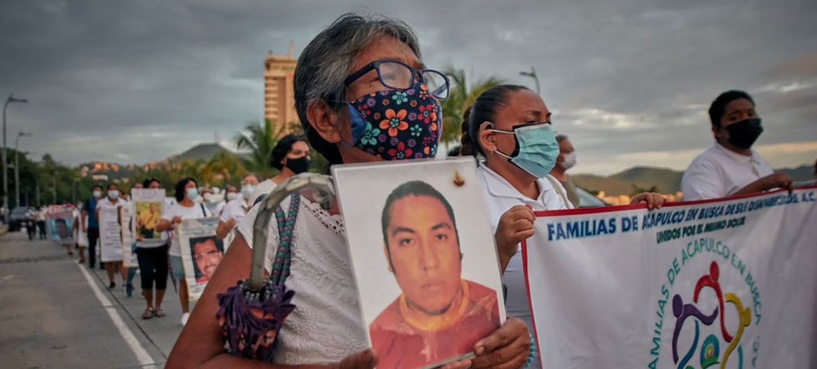 You are currently viewing Mexico’s 100,000 ‘disappeared’ is a tragedy, says UN rights chief Bachelet￼￼￼￼