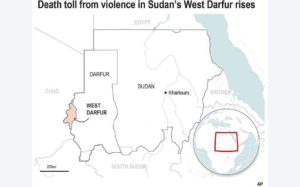 Read more about the article UN says latest bout of tribal violence in Sudan killed 145￼