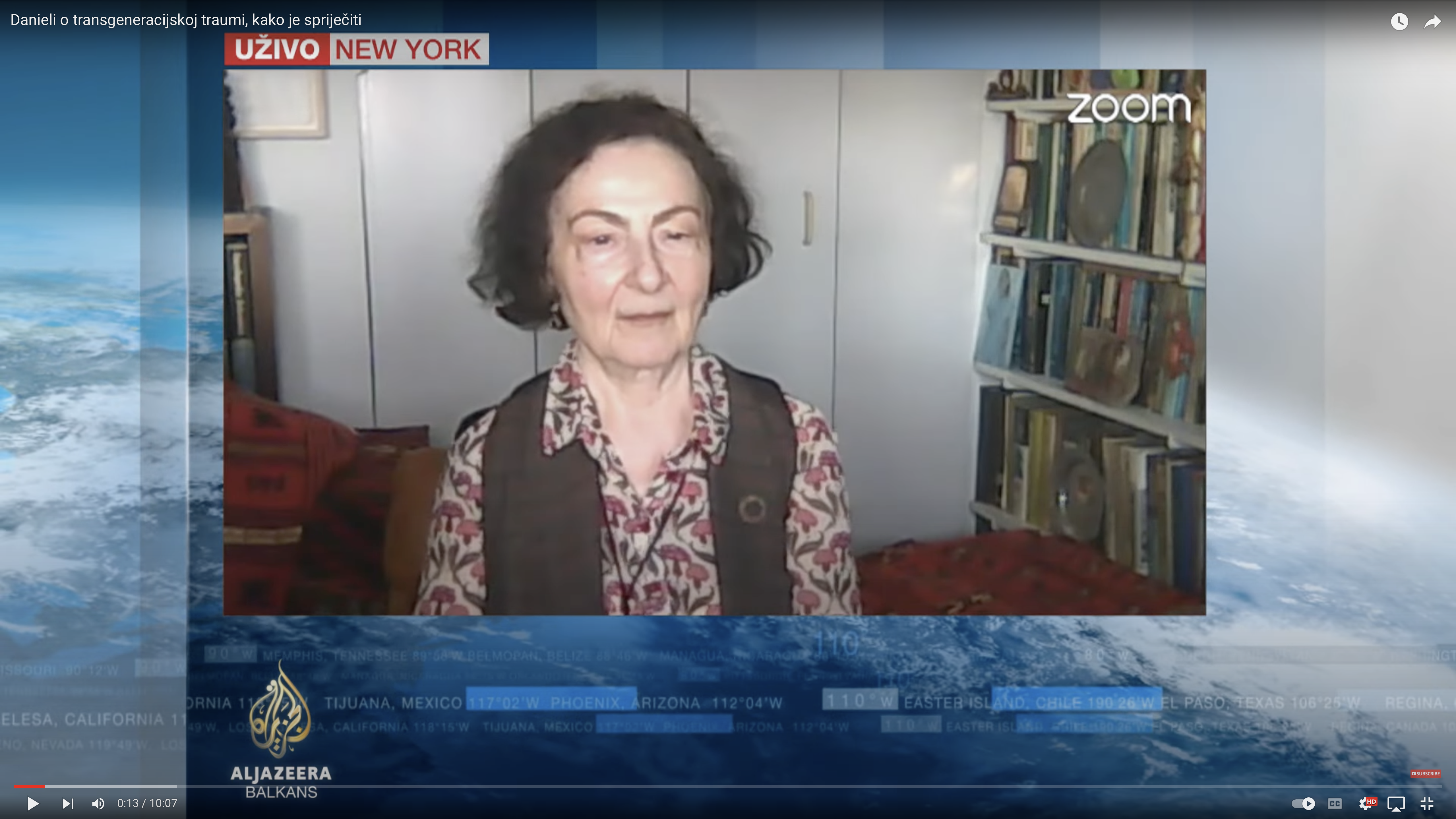 You are currently viewing Dr. Yael Danieli interviewed by Al Jazeera