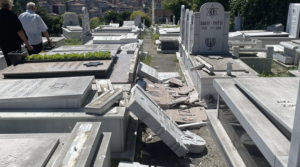 Read more about the article Dozens of Jewish graves damaged in 600-year-old Turkish cemetery￼