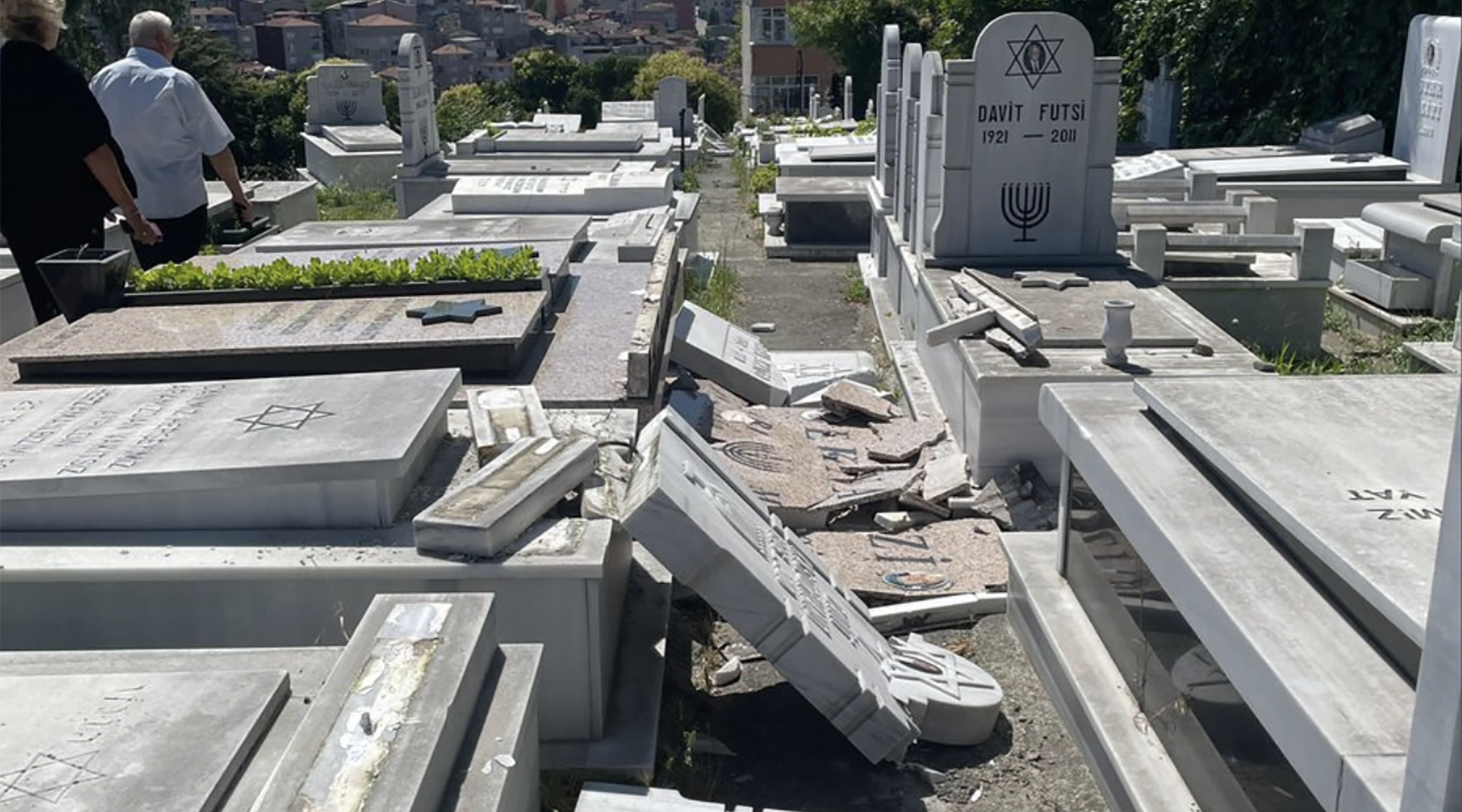 You are currently viewing Dozens of Jewish graves damaged in 600-year-old Turkish cemetery￼