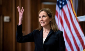 Read more about the article Revealed: leaked video shows Amy Coney Barrett’s secretive faith group drove women to tears