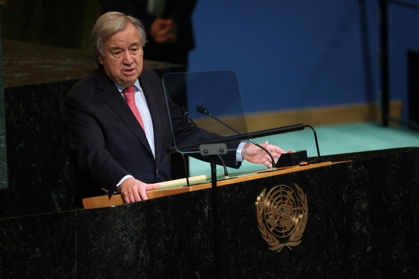 You are currently viewing U.N. says Guterres’ comments on Russia have not harmed communication with Moscow