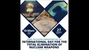 Read more about the article International Day for the Total Elimination of Nuclear Weapons￼￼￼