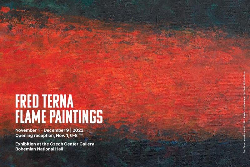 You are currently viewing Exhibition is now Open: Fred Terna – Flame Paintings