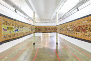 Read more about the article Huge tapestries tell the story of a South African town, one masterpiece at a time