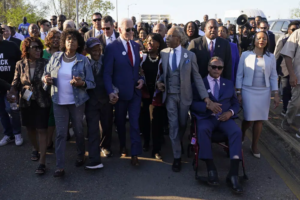 Read more about the article In Selma, Biden says right to vote remains under assault