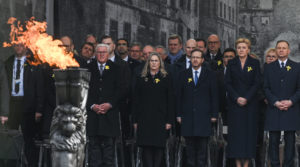 Read more about the article Warsaw Ghetto Uprising’s 80th anniversary marked with daffodils, 3 presidents and an 11th commandment against ‘indifference’