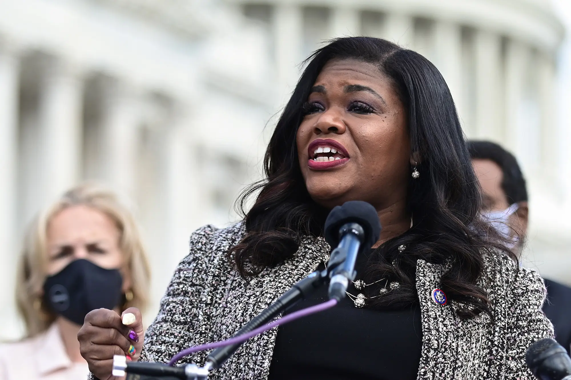 You are currently viewing Rep. Cori Bush marks Juneteenth with push for reparations