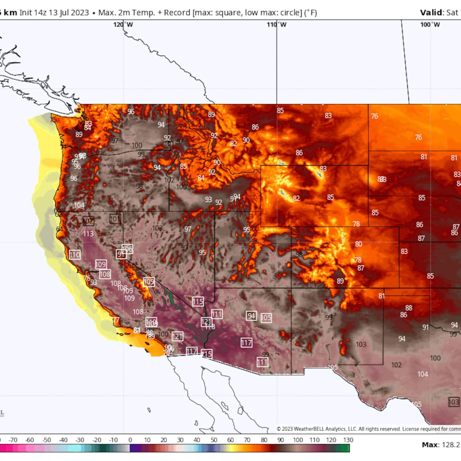 You are currently viewing Coast-to-coast heat dome sends temperatures soaring, threatens all-time records