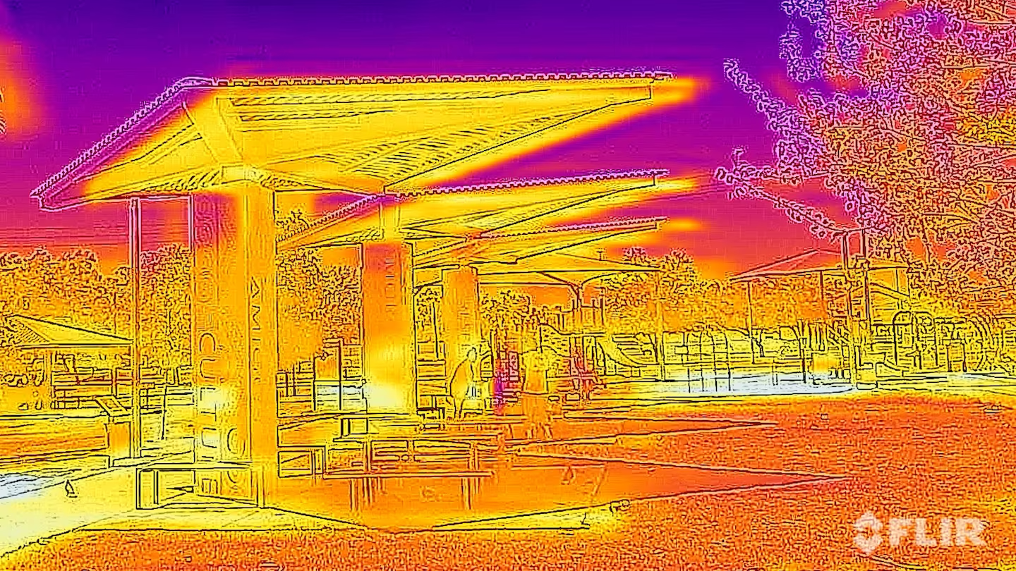 You are currently viewing These thermal images show how Phoenix uses technology to keep cool