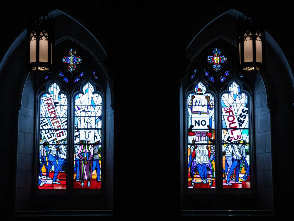 You are currently viewing See Washington National Cathedral’s New Racial Justice-Themed Stained-Glass Windows