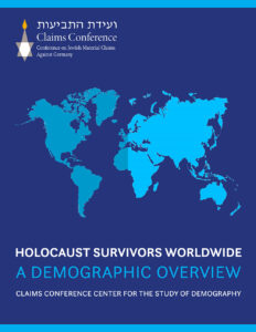 Read more about the article Global Demographic Report on Holocaust Survivors Released by Claims Conference