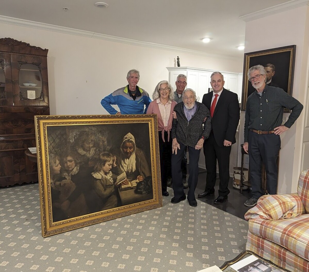 You are currently viewing A British painting stolen by mobsters is returned to the owner’s son — 54 years later