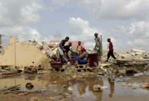 Read more about the article Homes are demolished in Ivory Coast’s main city over alleged health concerns. Thousands are homeless