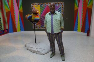 Read more about the article Choctaw artist Jeffrey Gibson confronts history at US pavilion as its first solo Indigenous artist